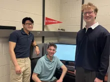 Nathan Nguyen, Scott Blender, and Joseph Mergen